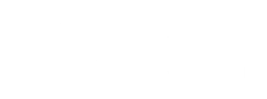 Tonics of Boho white logo with traditional design accents